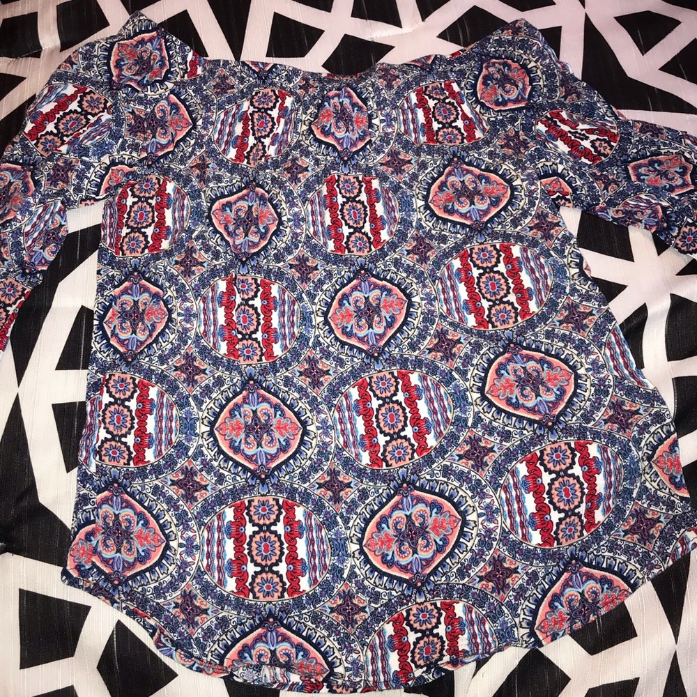 Off the shoulder top